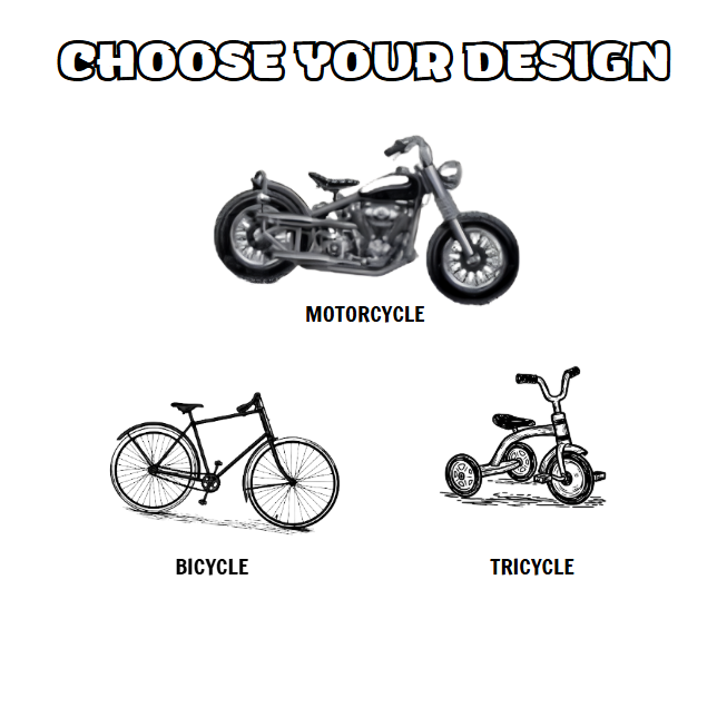 Family Bike Matching T Shirt, Motorcycle Tricycle Bicycle Matching Family Shirts ET1307
