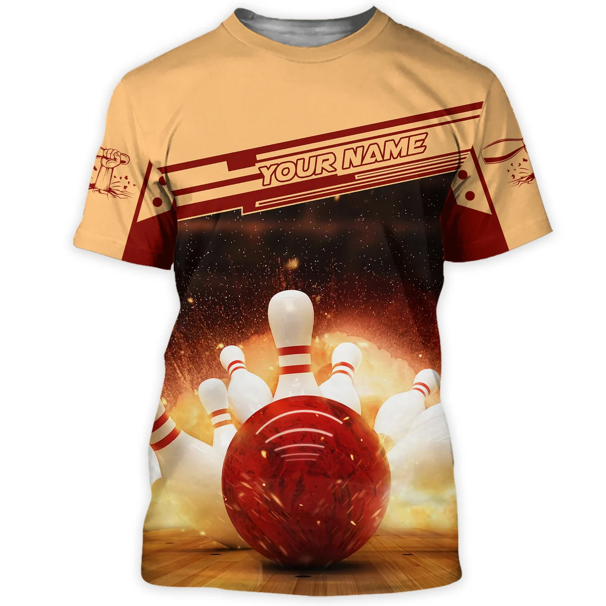 Personalized 3D All Over Print Bowling Shirt Men Women Gift For Bowling Lovers TO1345