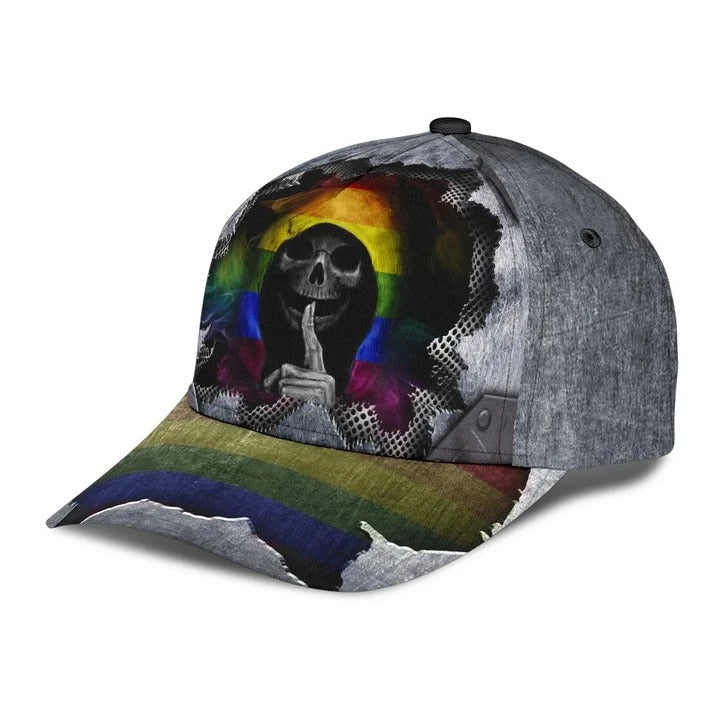 LGBT Pride All Over Printed Baseball Cap, Couple Gaymer Baseball Cap Hat, Lesbian Pride Accessories CO0233