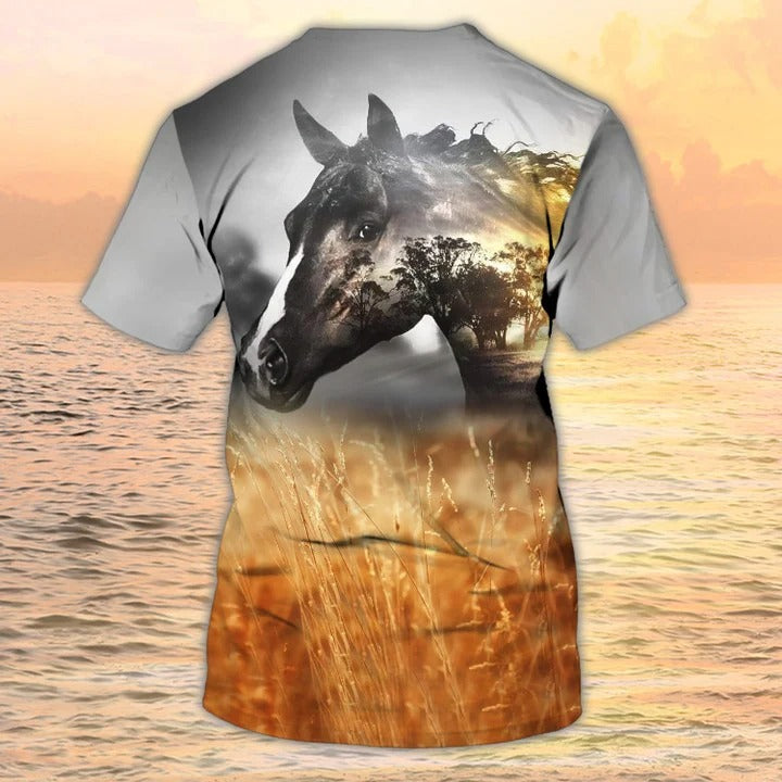 3D All Over Print Horse Shirt, Horse Tshirt Men Women, Gift For Horse Lovers TO2288