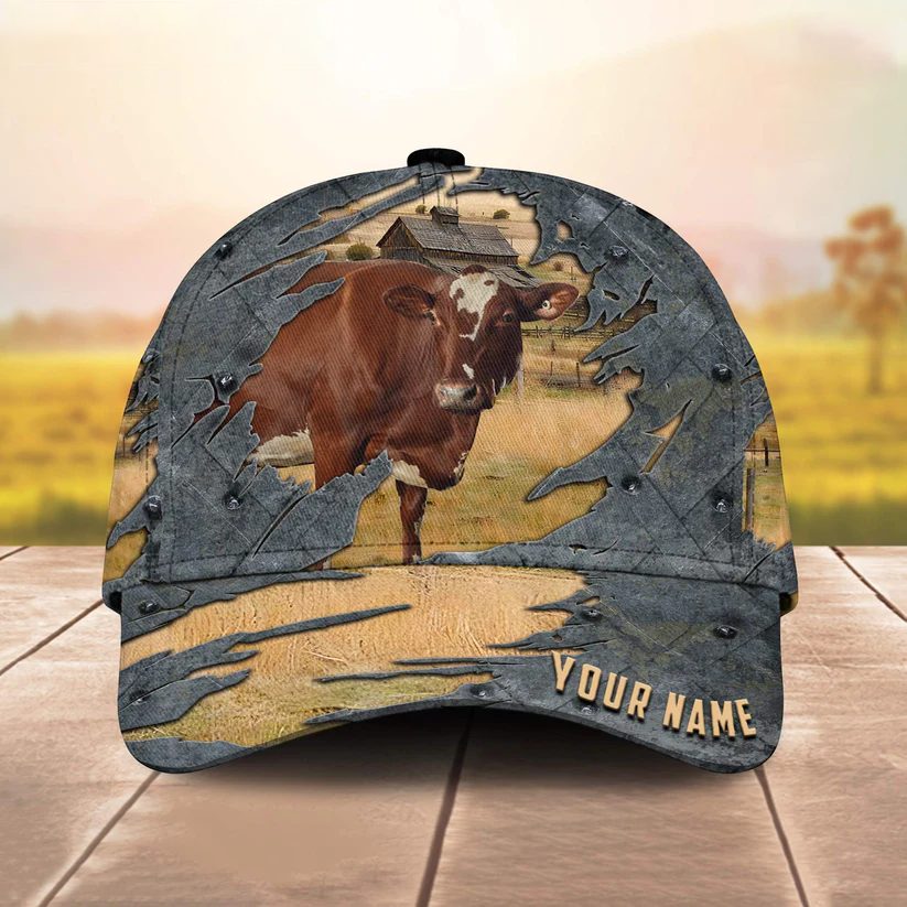 Milking Shorthorns Customized Name Cap CA0118