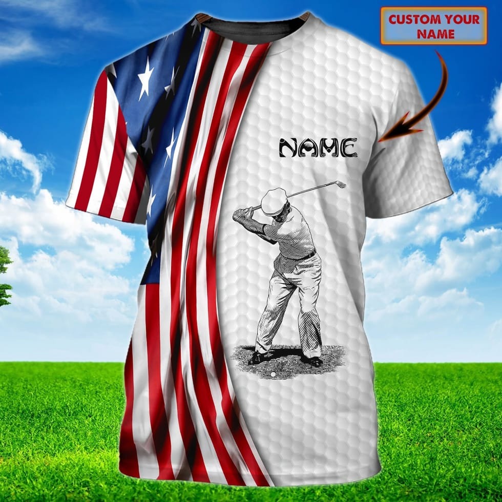 Custom Name 3D All Over Printed Golf Shirt For Him, Dad Golfer Shirt, Men Golf Shirts TO0953