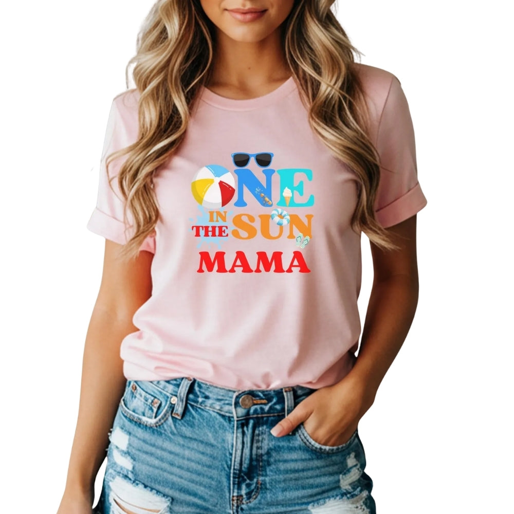 Custom One In The Sun Matching Family T Shirt For First Birthday, Custom Matching First Birthday Family Shirts ET0244