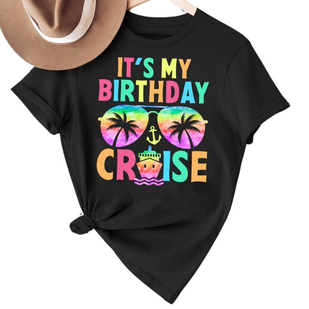 It's My Birthday Cruise Matching Family T Shirts, Matching Birthday Cruise Family Shirts ET0387