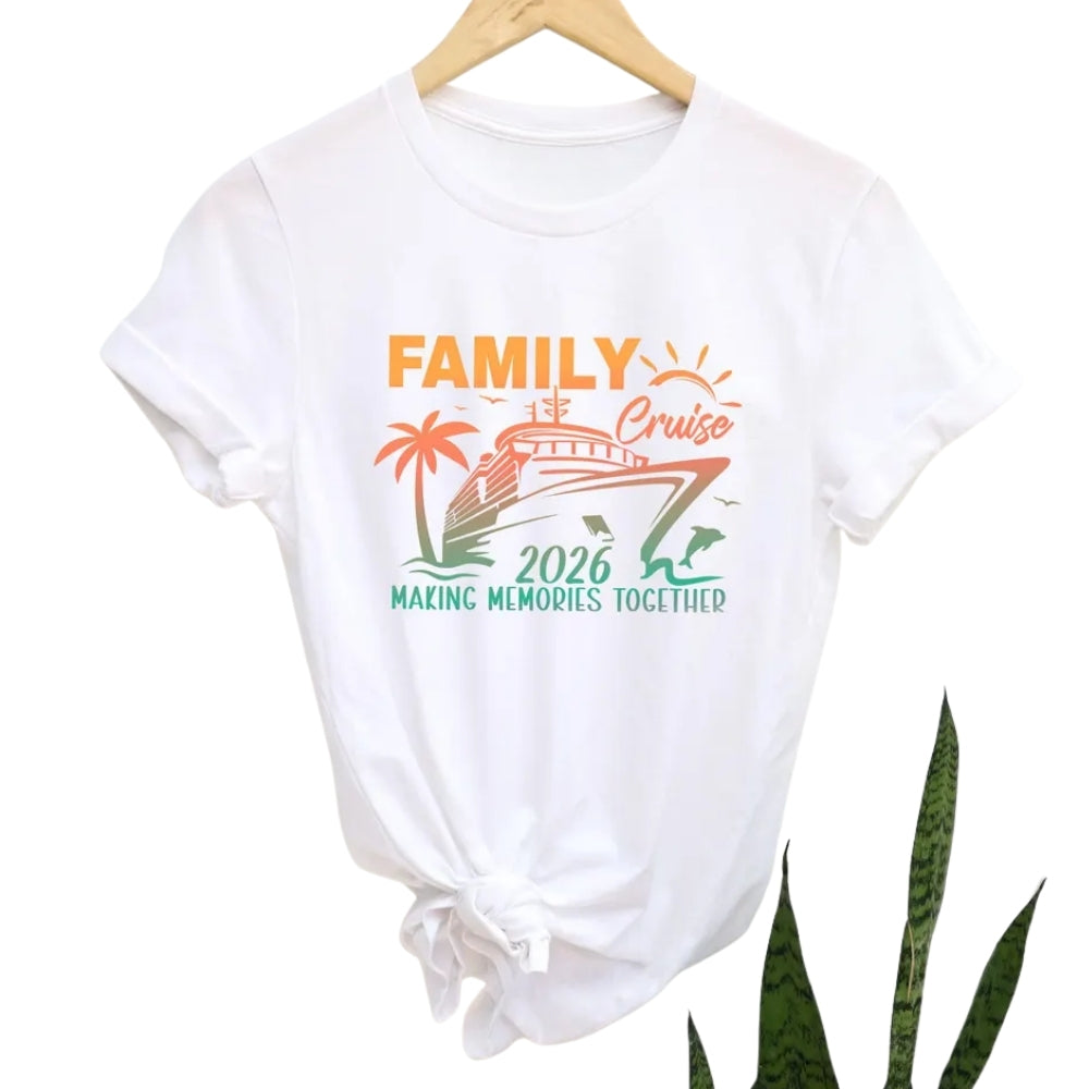 Personalized Family Cruise Matching T Shirts, Custom Family Cruise Shirts ET0089