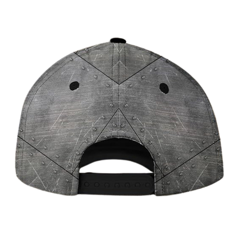 Custom Fire Skull 3D Printed Baseball Cap, Custom Skull Lover Hats CP0477