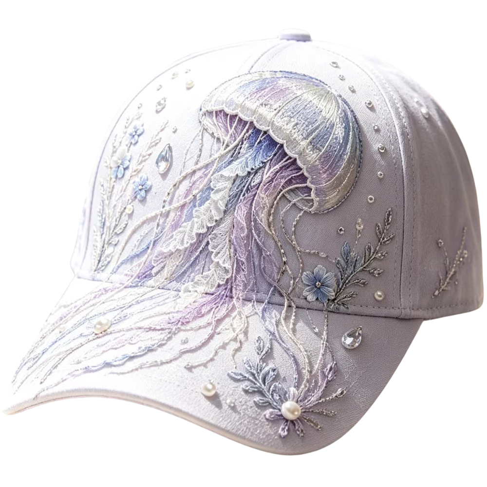 Jellyfish 3D Printed Baseball Cap, Jellyfish Lover Cap Hat CP0642