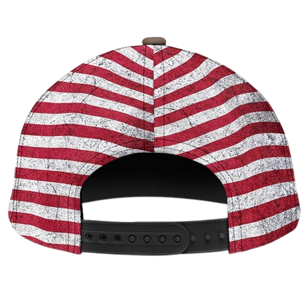 Custom Horse Riding USA Flag 3D Baseball Cap, Custom Horse Racing Caps Hats CP0193