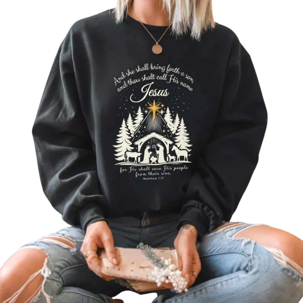 Jesus Is The Reason For The Season Sweatshirt, Christmas Christian Sweatshirt 2D0318