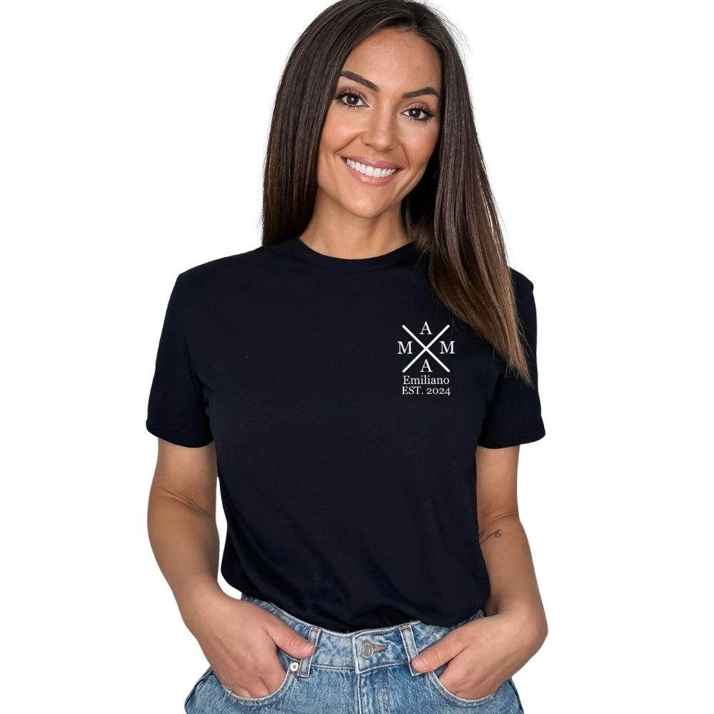 Custom Matching Baby Reveal Family T Shirts, Custom Pregnancy Announcement Matching Shirt Family ET0549
