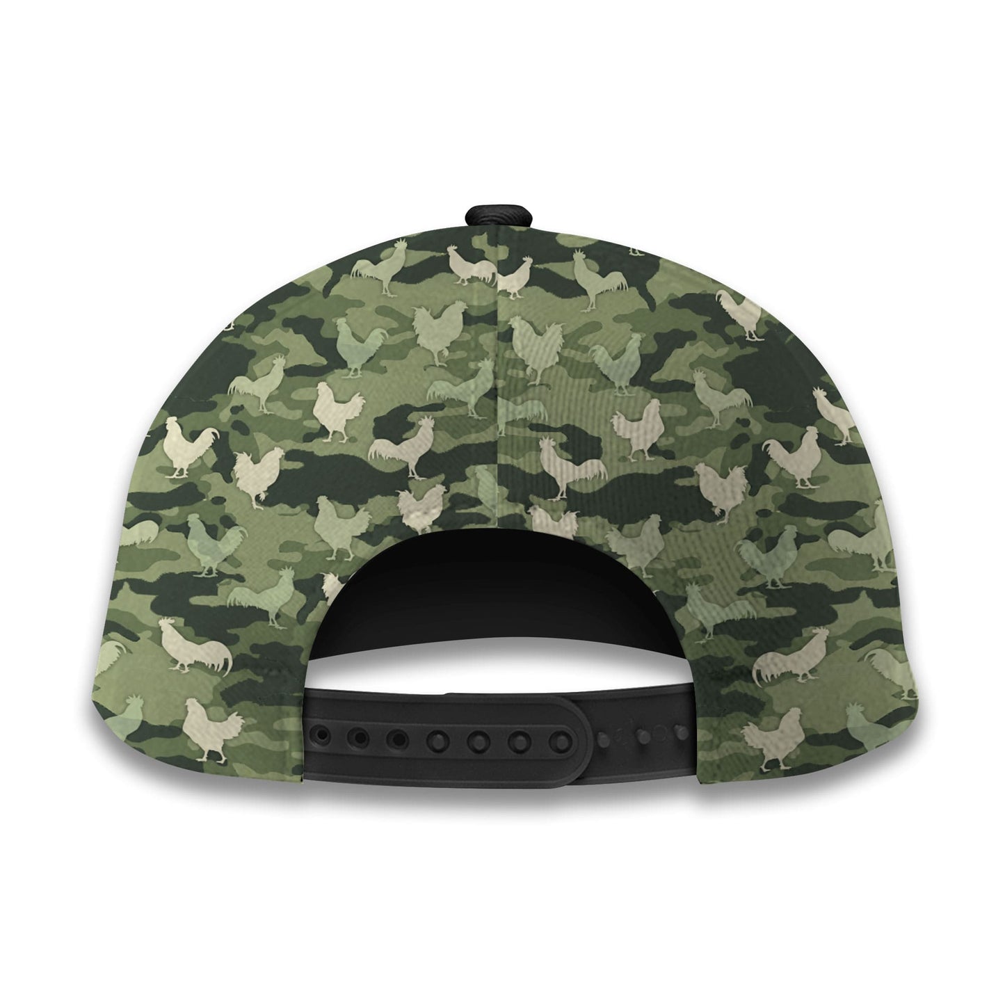 Personalized Full Printed 3D Hat Premium Unique Cap Camo Pattern Rooster, Chicken Cap Hat, Gift To Rooster Lover CO0471