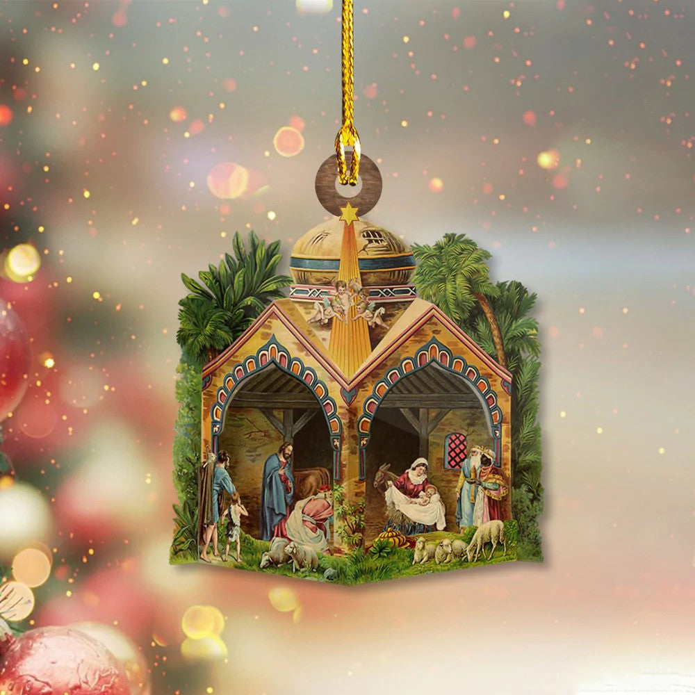 Customized Belem Christmas Ornament Custom Shaped Belem Acrylic Ornament OO3557