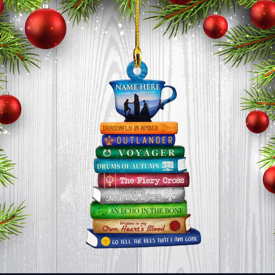 Outlander Drums Of Autumn - Personalized Flat Car Ornament for Outlander Lovers OO3556