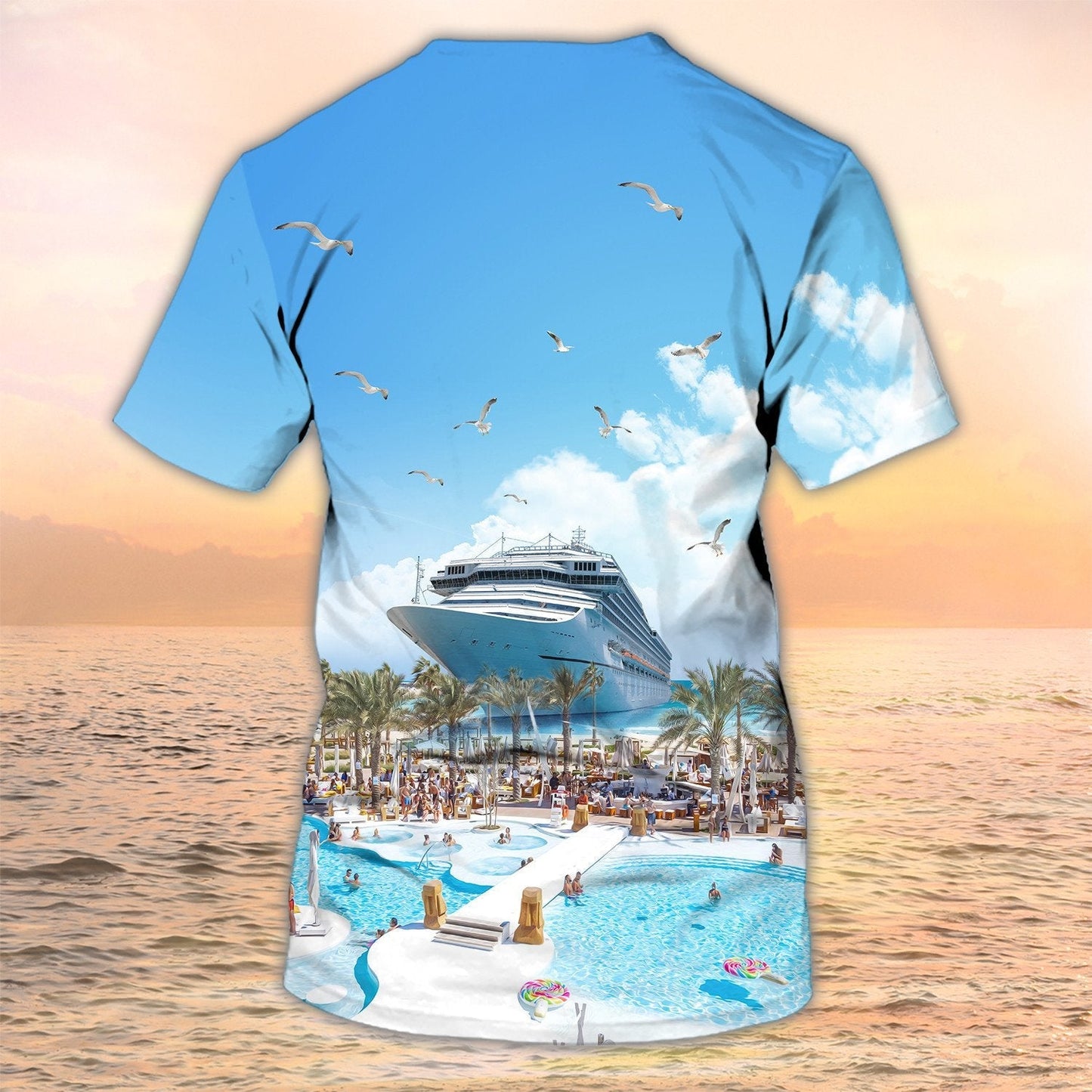 Custom Name Cruise Tshirts For Family, Cruise Tee shirts 3D All Over Print For Summer Trip TO2160