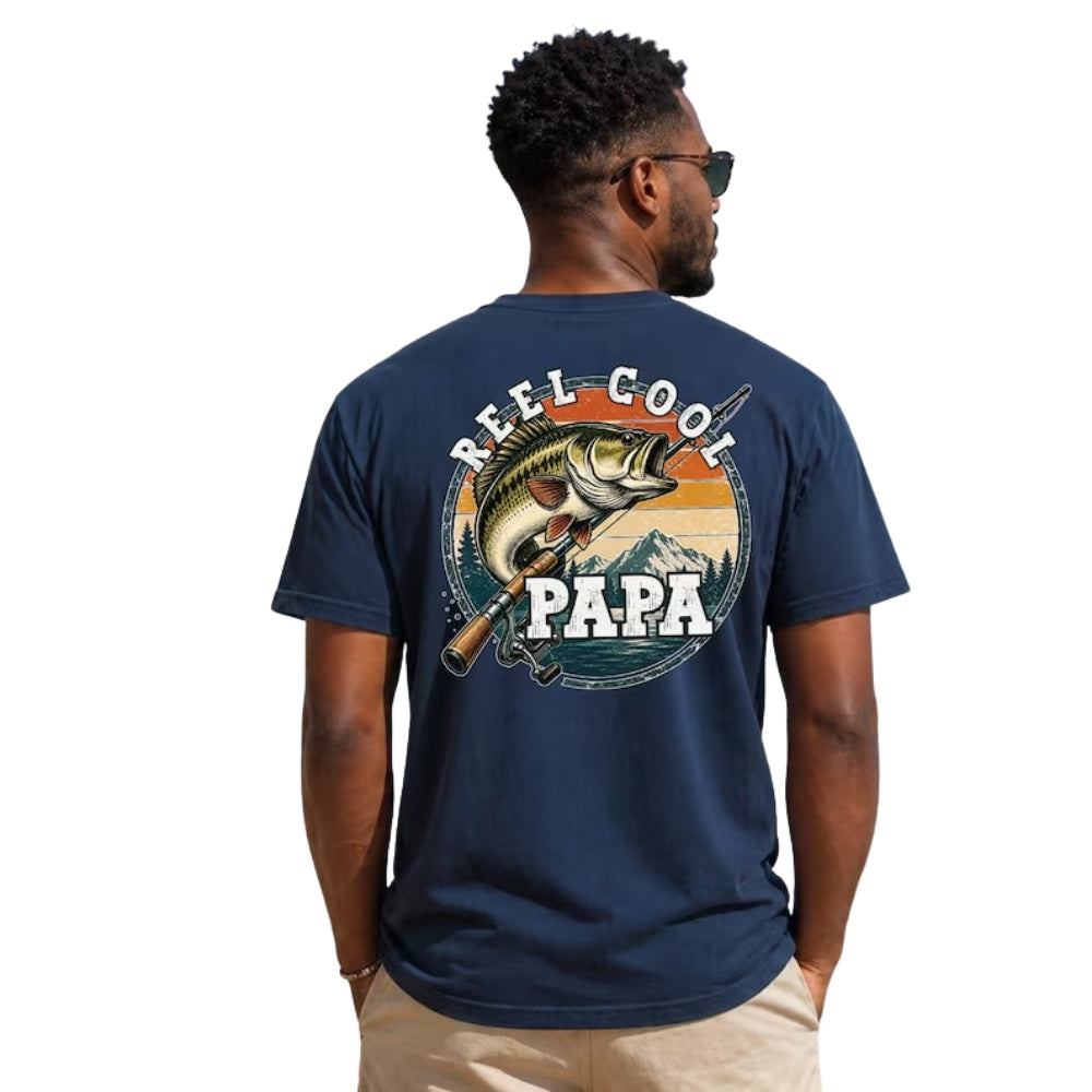Reel Cool Dad Matching Fishing Dad Son Daughter T Shirt, Father's Day Matching Fishing Shirts ET0812