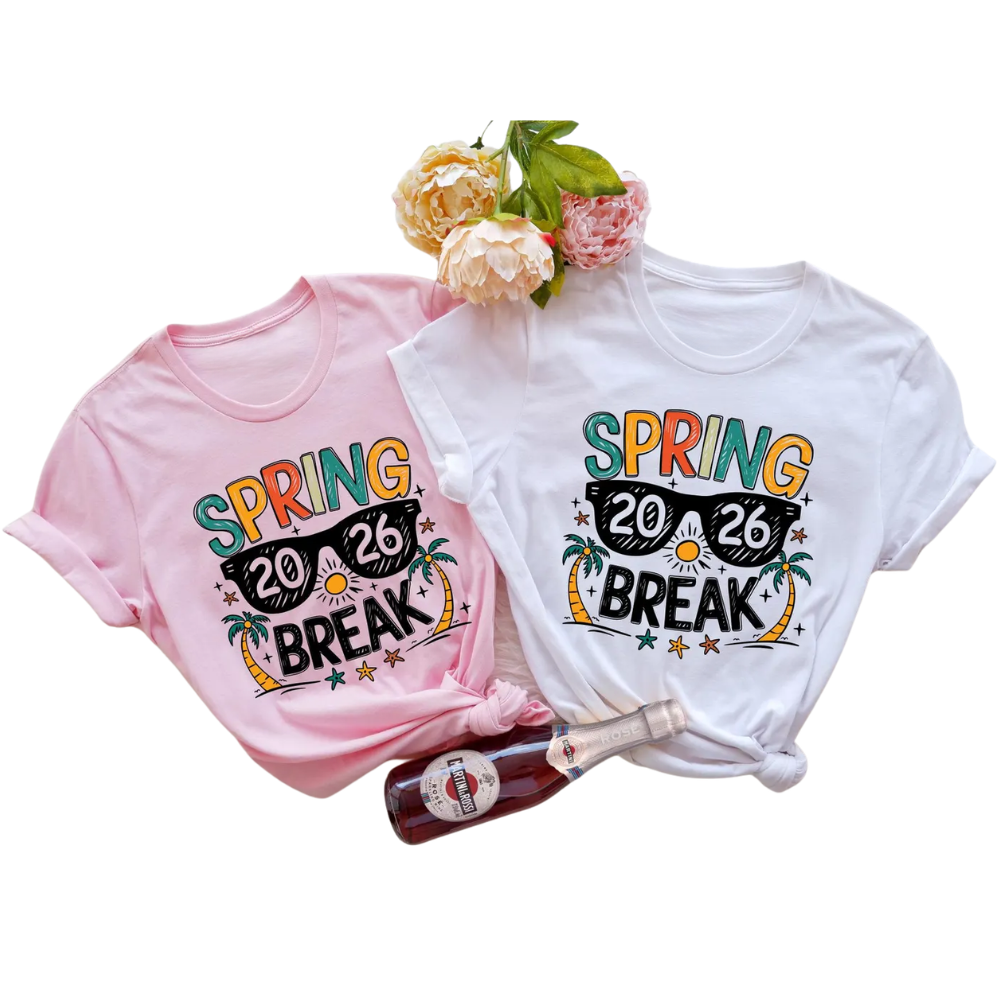 Spring Break Matching Family T Shirt, Spring Break Trip Family Matching Shirts ET1211