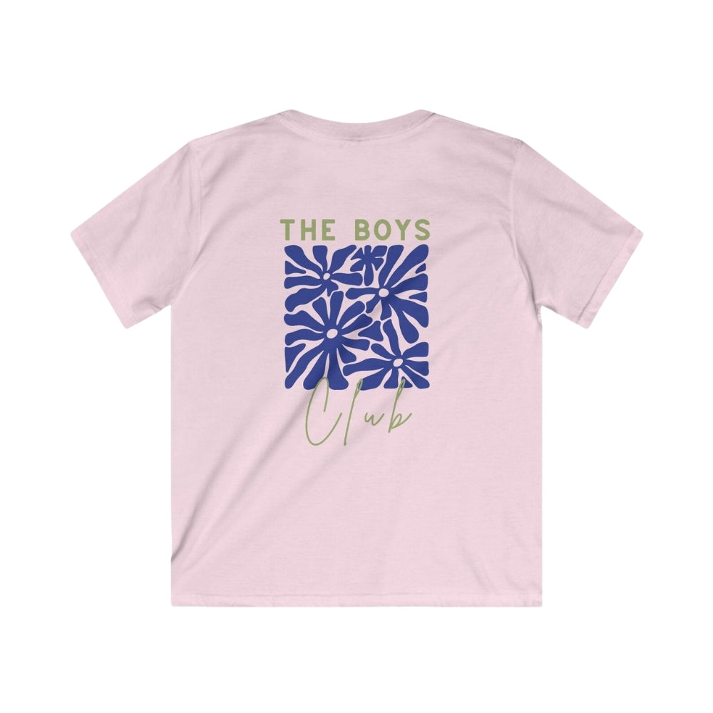 The Boys Club Flower Matching Son And Dad T Shirts, Father's Day Shirts For Dad Son ET0552