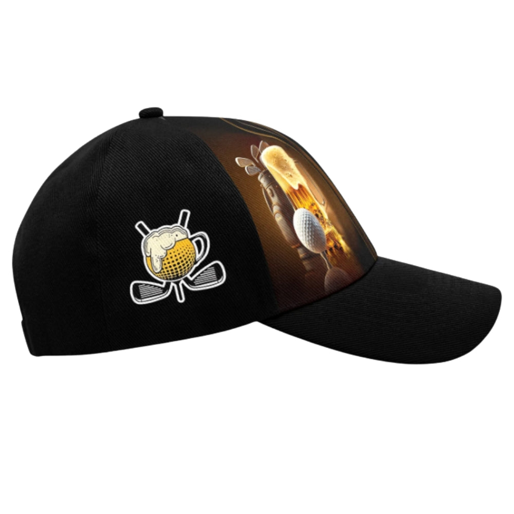 Custom Golf And Beer Golf Cap, Custom Beer Golf Hat Caps CP0324