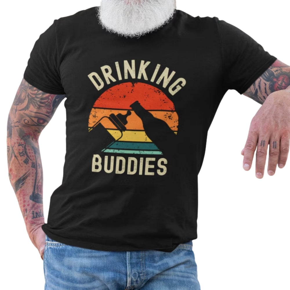 Drinking Buddies Matching Matching Grandpa And Grandson T Shirt, Grandpa And Baby Matching Shirt ET0842