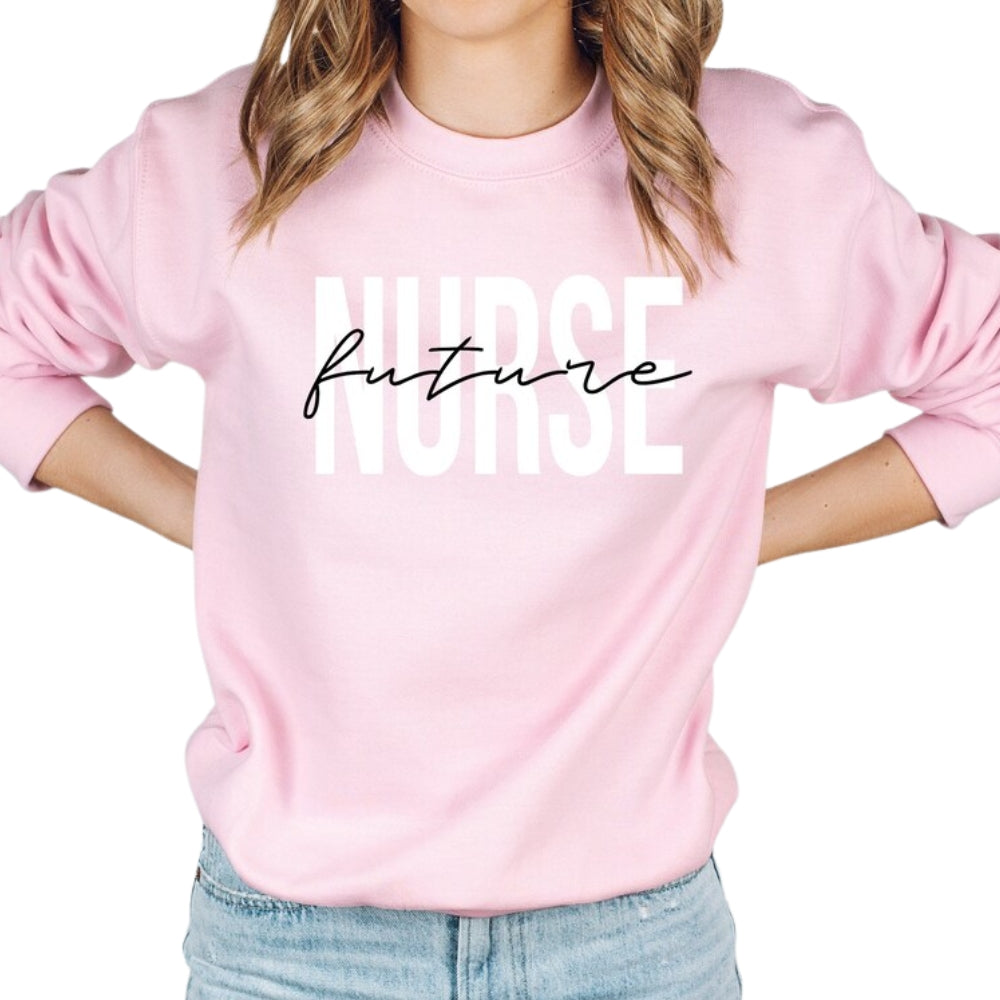 Custom Future Nurse Sweatshirt, Custom Sweatshirt For Nurse Student 2D0412