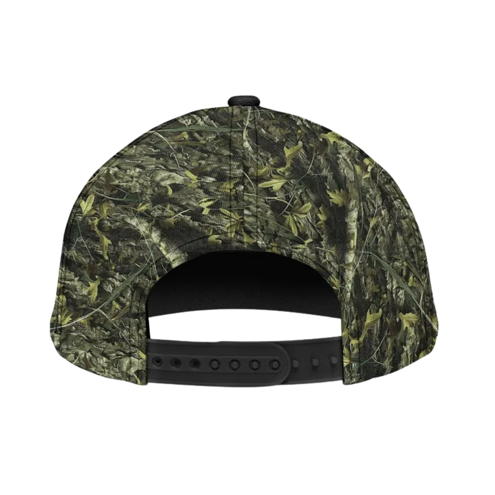 Custom Camo Deer Hunting Baseball Cap, Custom Deer Hunting Caps Hat CP0009