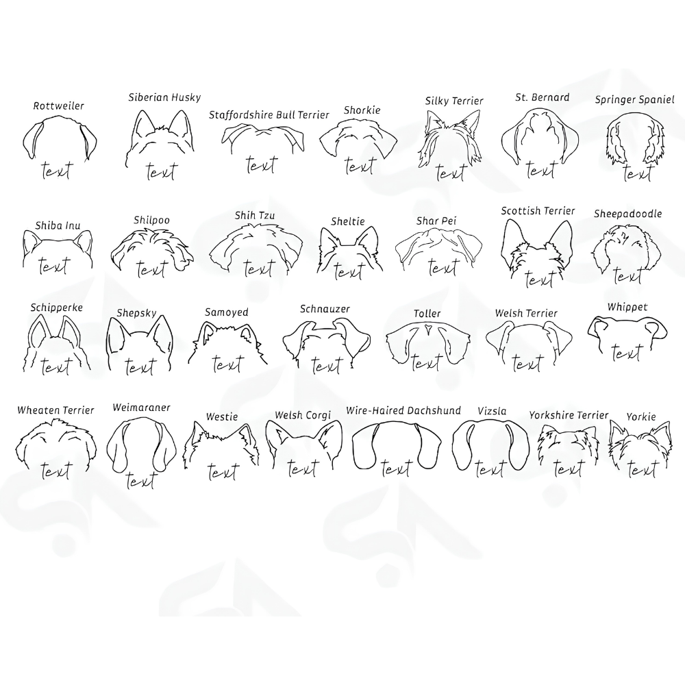 Custom Dog Ears Baby Romper Sweatshirt, Custom Dog Romper Baby Sweaters BB0460