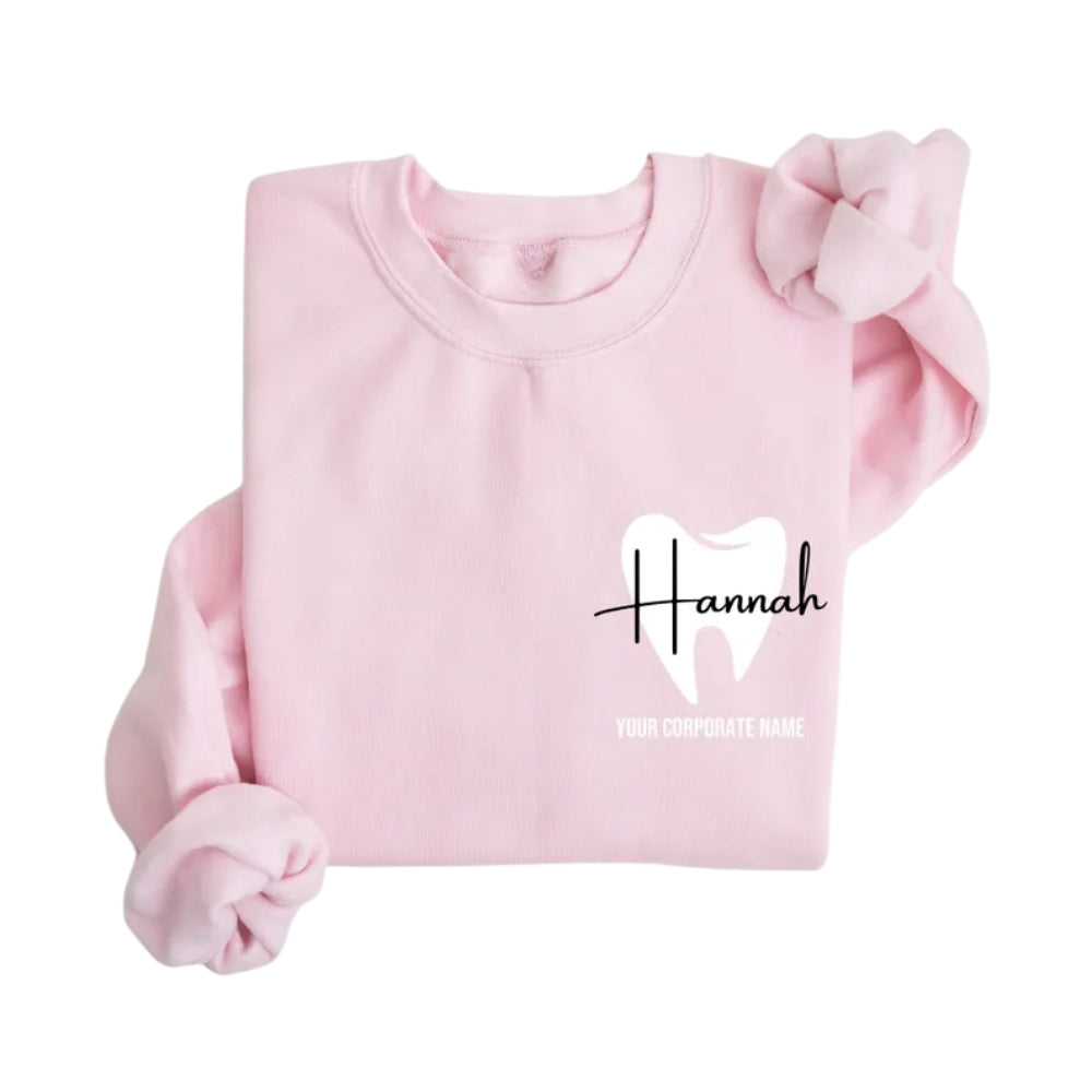 Custom Dental Office Sweatshirt, Custom Sweatshirt For Dentist 2D0385