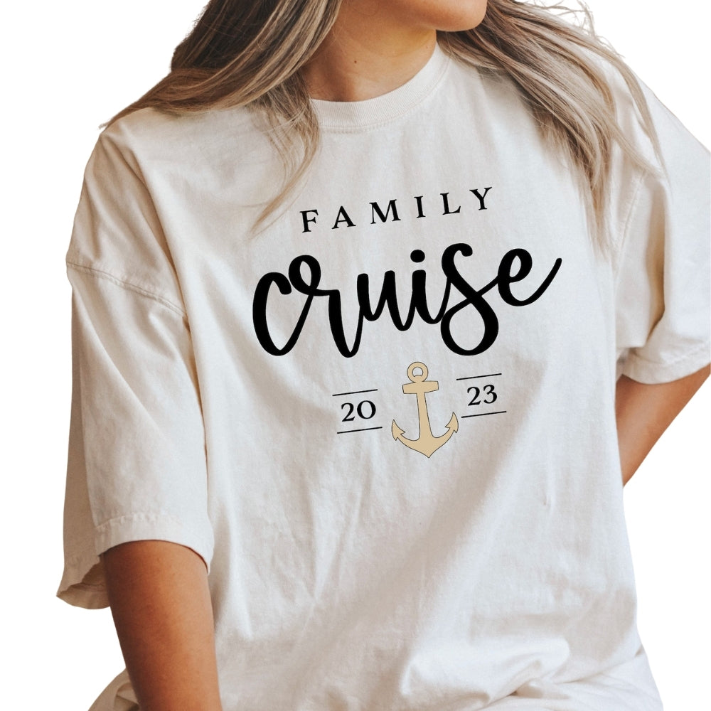 Family Cruise Trip Matching T Shirts, Matching Cruise Vacation Family Shirts ET0286