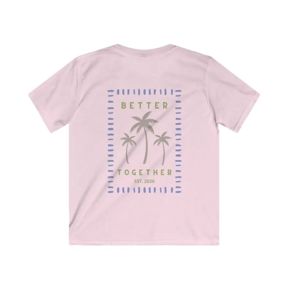 Better Together Custom Year Retro Tropical Matching Dad Son T Shirt, Custom Retro Matching Family Shirts ET1039