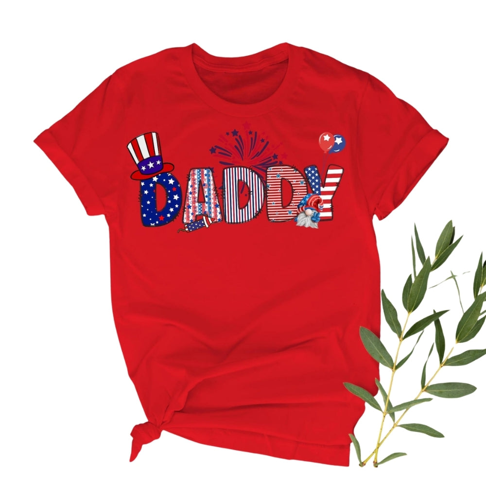 Custom Name 4th Of July Matching Family T Shirts, Personalized Matching Family Shirts For Independence Day ET0444