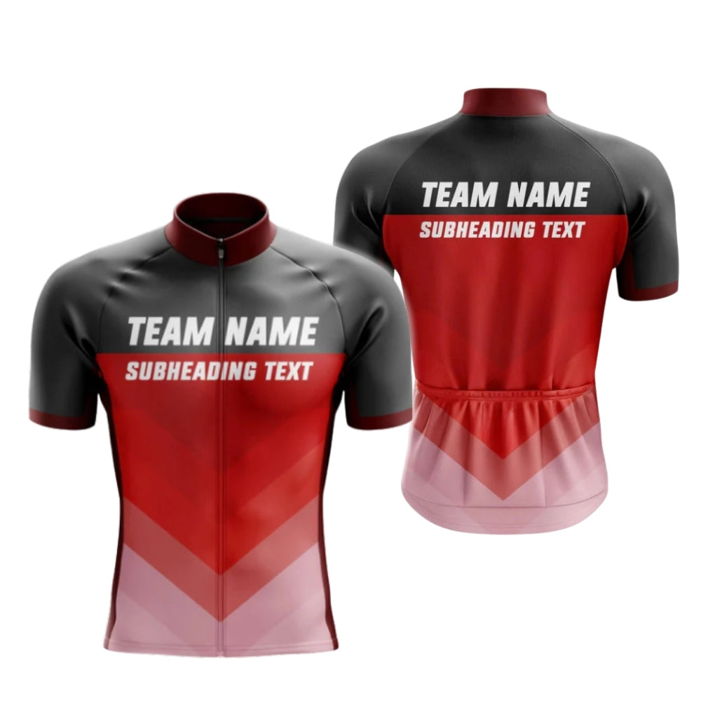 Custom Black Blue And White Cycling Short Sleeve Men Jerey For Team, Custom Team Cycling Jerseys CG0502