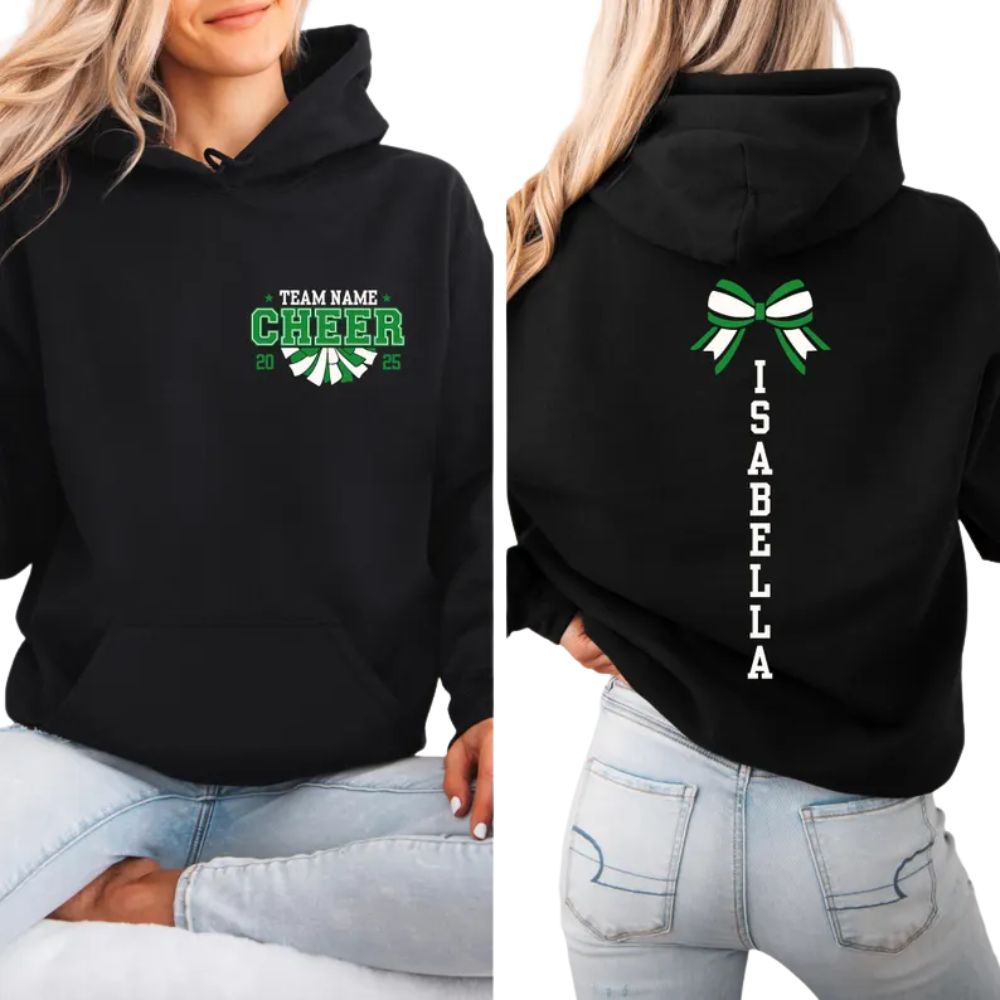 Custom Cheer Team Hoodies, Custom Cheerleading Hoodies 2D0009
