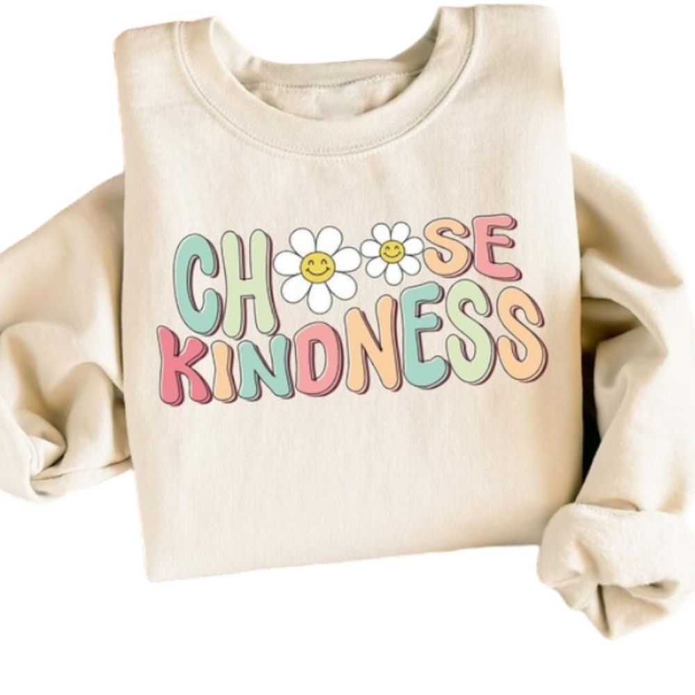Choose Kindness Teacher Sweatshirt Womens, Kindness Sweatshirts For Teachers 2D0130