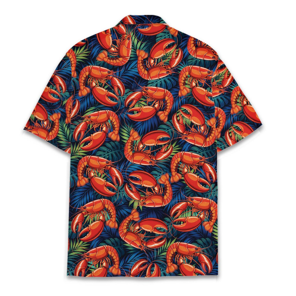 Red Lobster Tropical Hawaiian Shirt For Men Women, Lobster Hawaiian Shirt HE0645