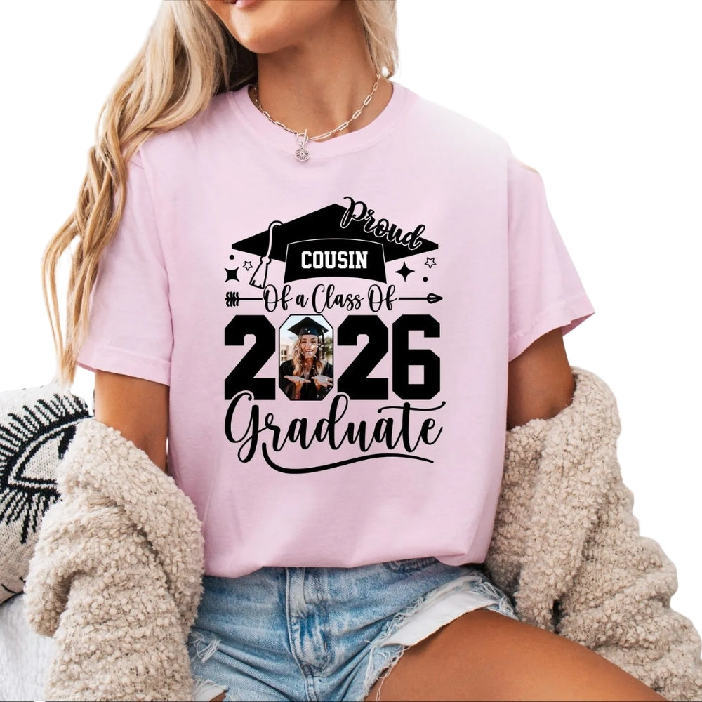 Proud Of Class Of 2026 Custom Matching Family T Shirts, Custom Family Graduation Matching Shirts ET0455