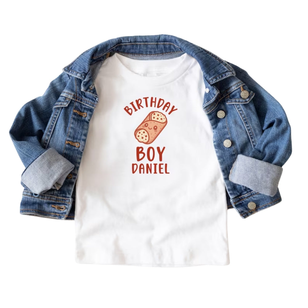 Personalized Cannole Birthday Boy Matching Family T Shirt, Custom Birthday Cannoli Matching Shirt For Family ET0728