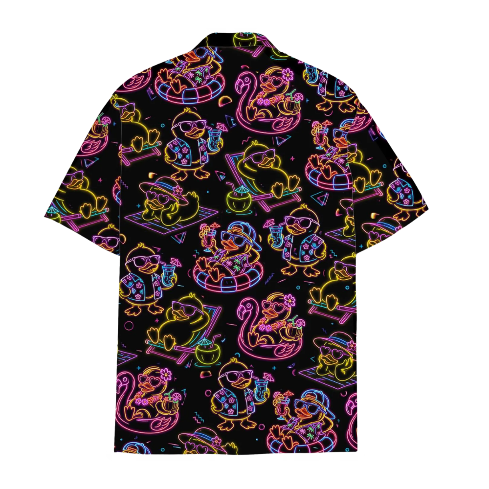 Noen Duck Hawaiian Shirt For Men Women, Funny Duck Hawaiian Shirt HE0783