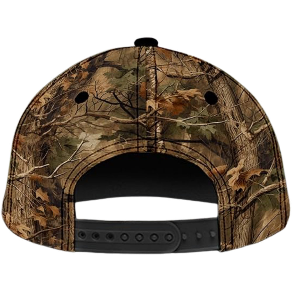 Personalized Name Deer Hunting 3D Baseball Cap, Custom Deer Hunters Caps Hats CP0527