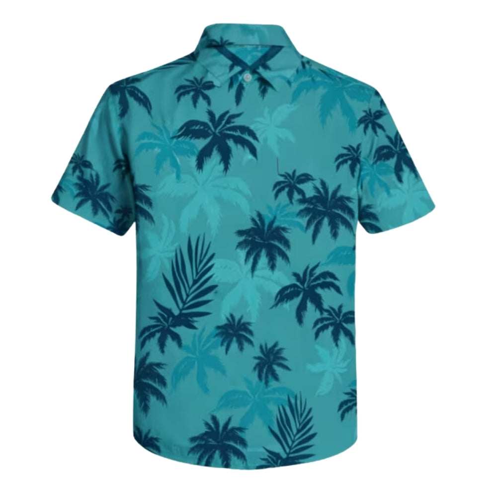 Tropical Palm Tree Hawaiian Shirt For Men Women, Palm Tree Hawaiian Shirts HE0314