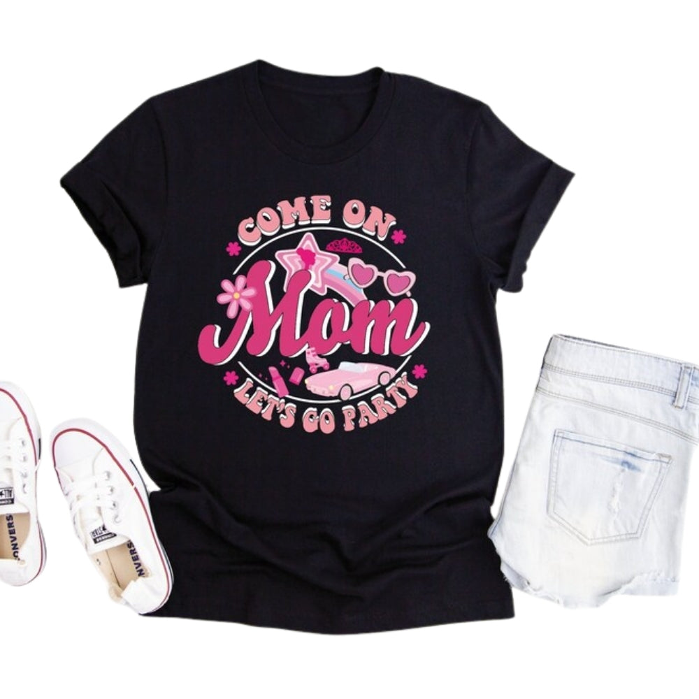 Come On Let's Go Party Custom Matching Birthday T Shirts, Custom Birthday Party Shirts For Family ET0200