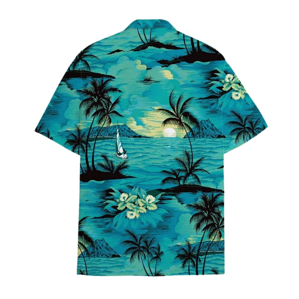 Beach Tropical Hawaiian Shirt For Men And Women, Beach Lovers Hawaiian Shirts HE0123