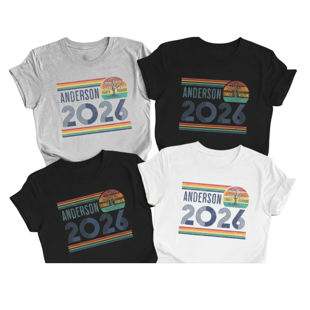 Custom Matching Family Reunion T Shirts, Custom Family Reunion Matching Shirts ET0448