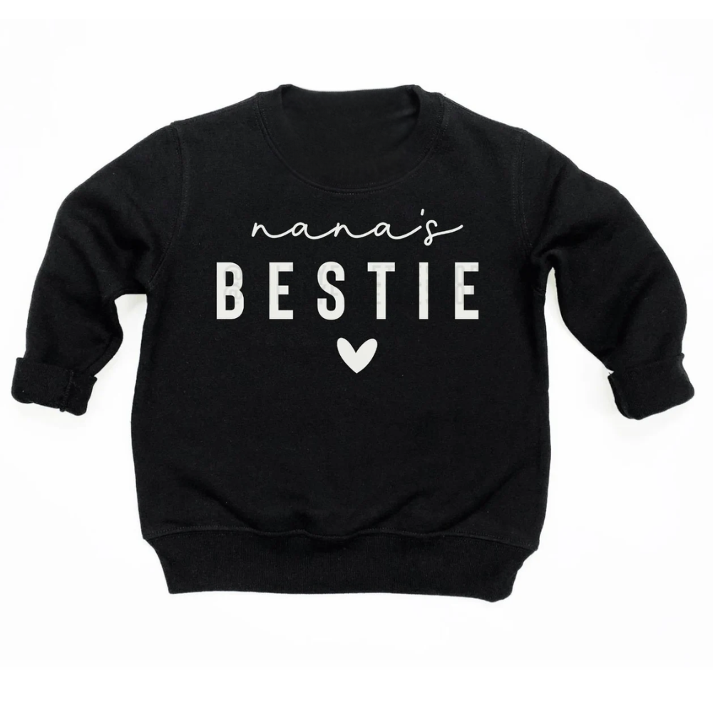 Matching Nana And Nana's Bestie Sweatshirt, Grandmother And Granddaughter Sweatshirts ET1432