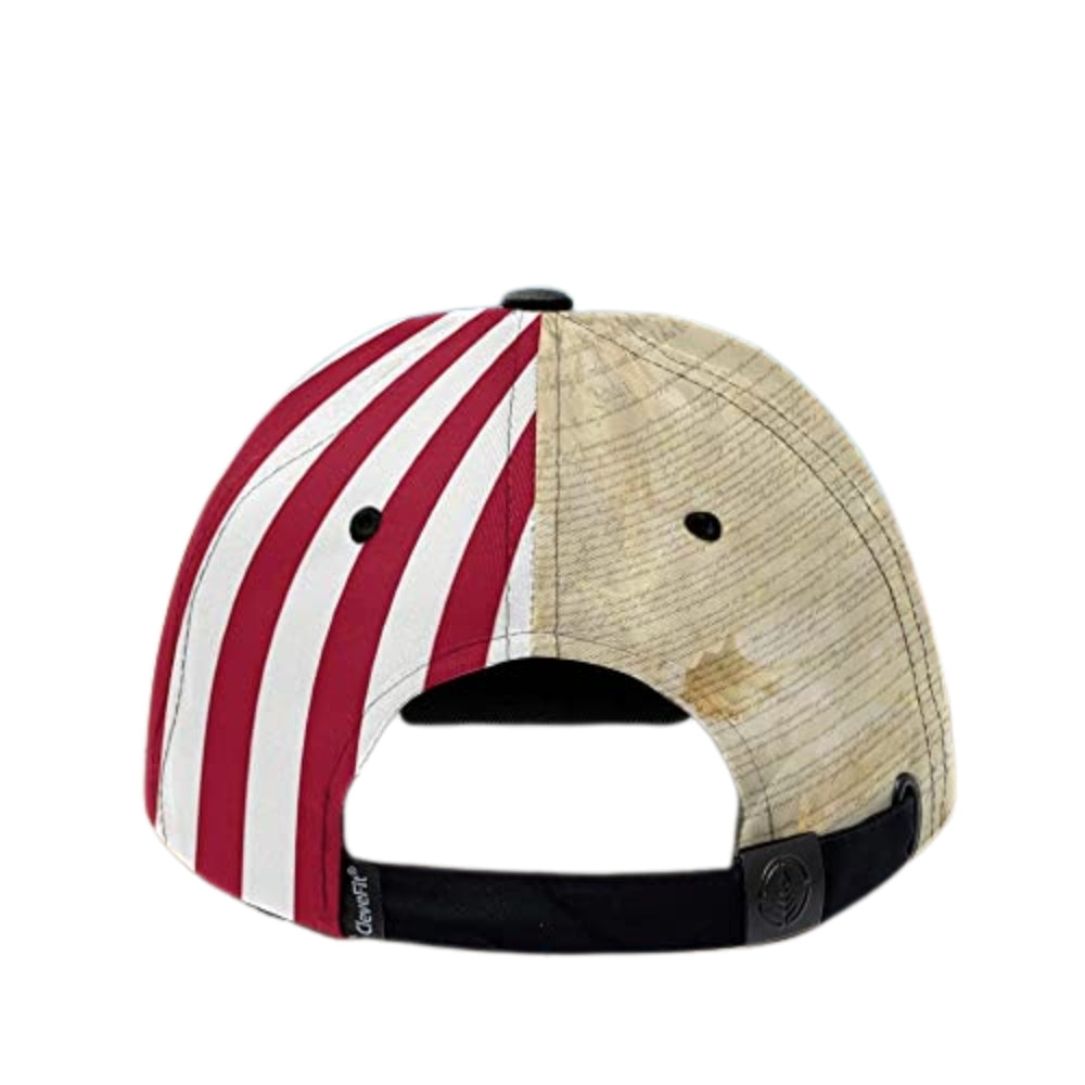 One Nation Under God American Eagle Flag Cross 3D Baseball Cap, Patriotic Christian Caps CP0172