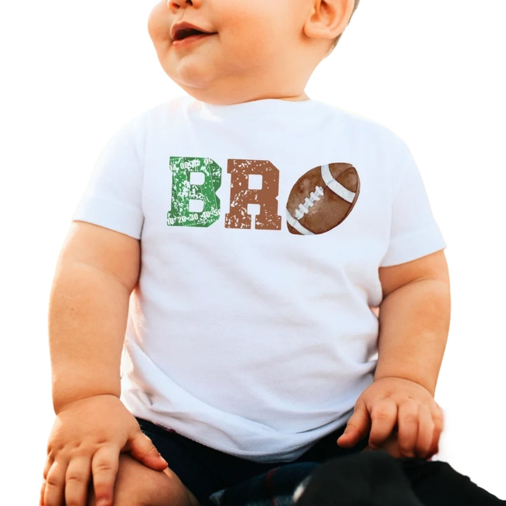 Matching Football First Birthday Family T Shirts, 1st Birthday Football Shirts For Family ET0349