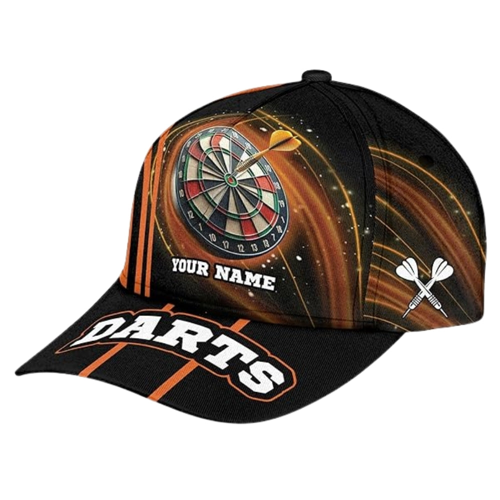 Custom Darts 3D Baseball Cap For Dart Players, Custom Name Darts Caps CP0175
