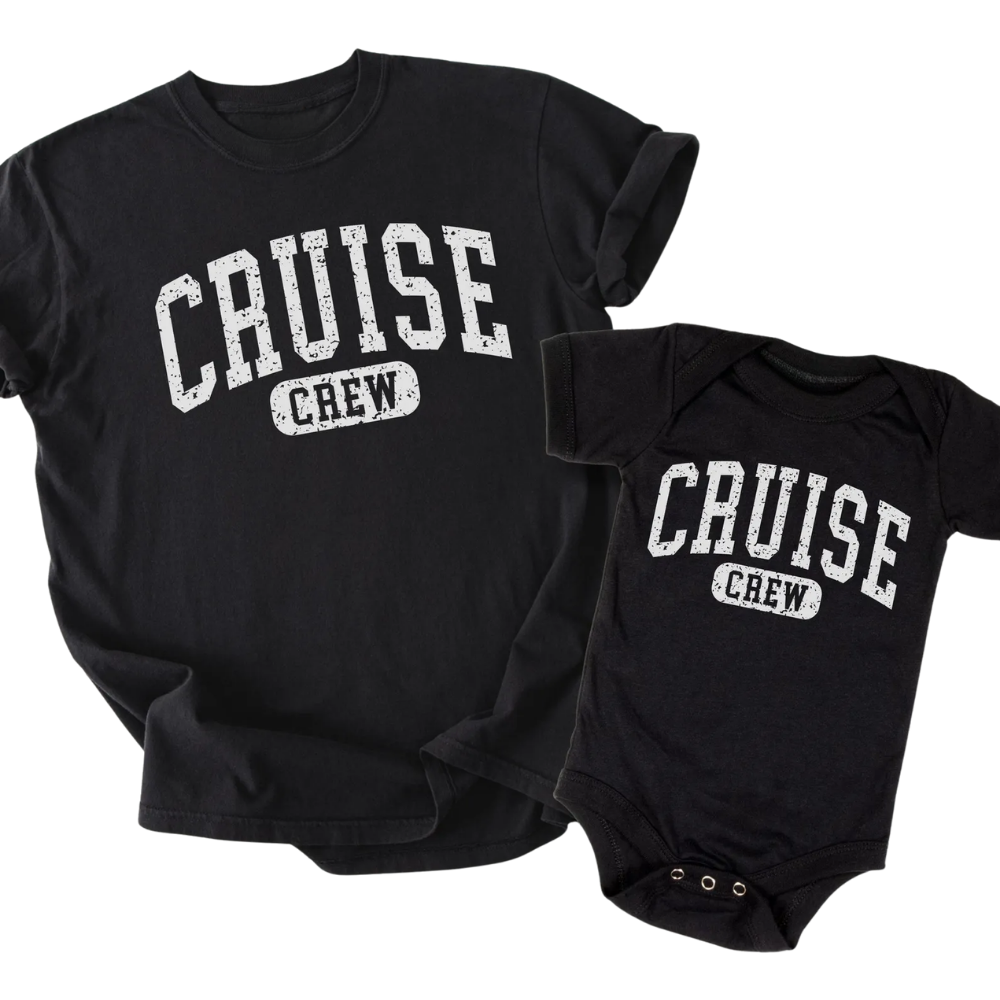 Cruise Crew Personalized Family Matching T Shirt, Custom Family Cruise Trip Shirts ET1266