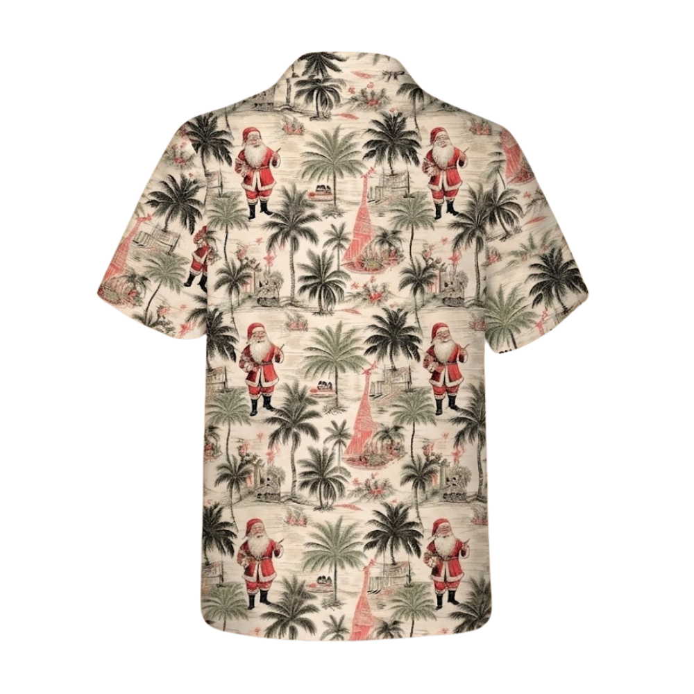 Santa Tropical Hawaiian Shirt For Men Women, Christmas Hawaiian Shirts HE0586