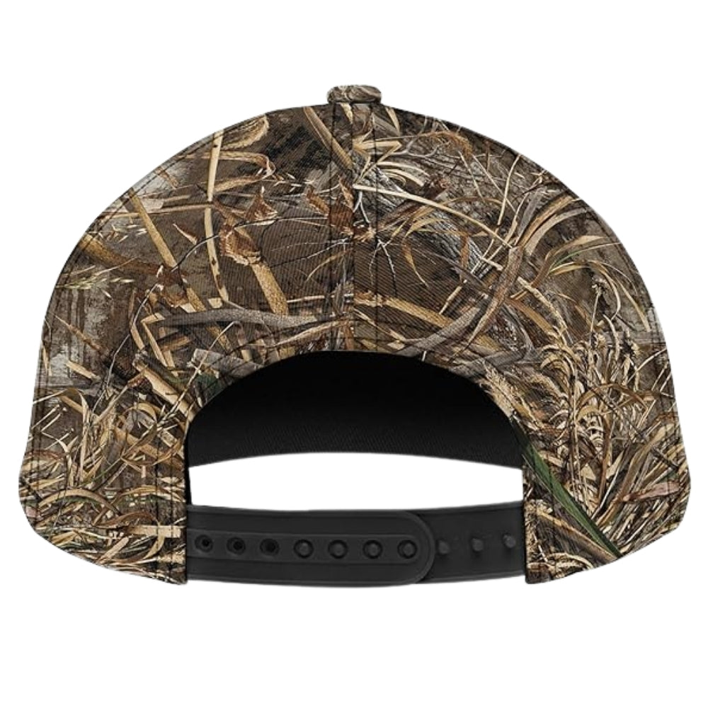 Turkey Hunting 3D Baseball Cap With Name, Turkey Chicken Caps Hats CP0183