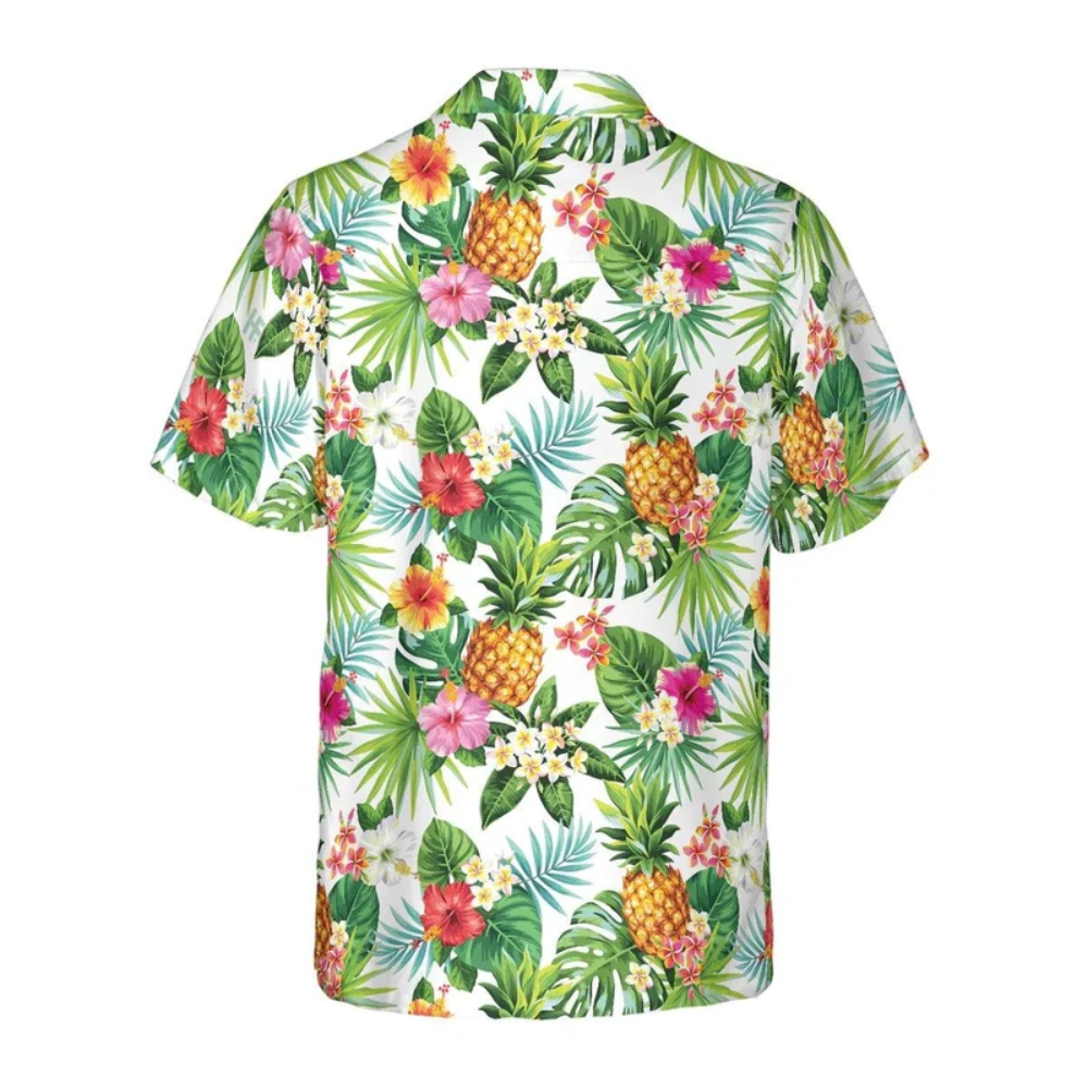 Pineapple Tropical Hawaiian Shirt Men Women, Pineapple Hawaiian Shirts HE0708